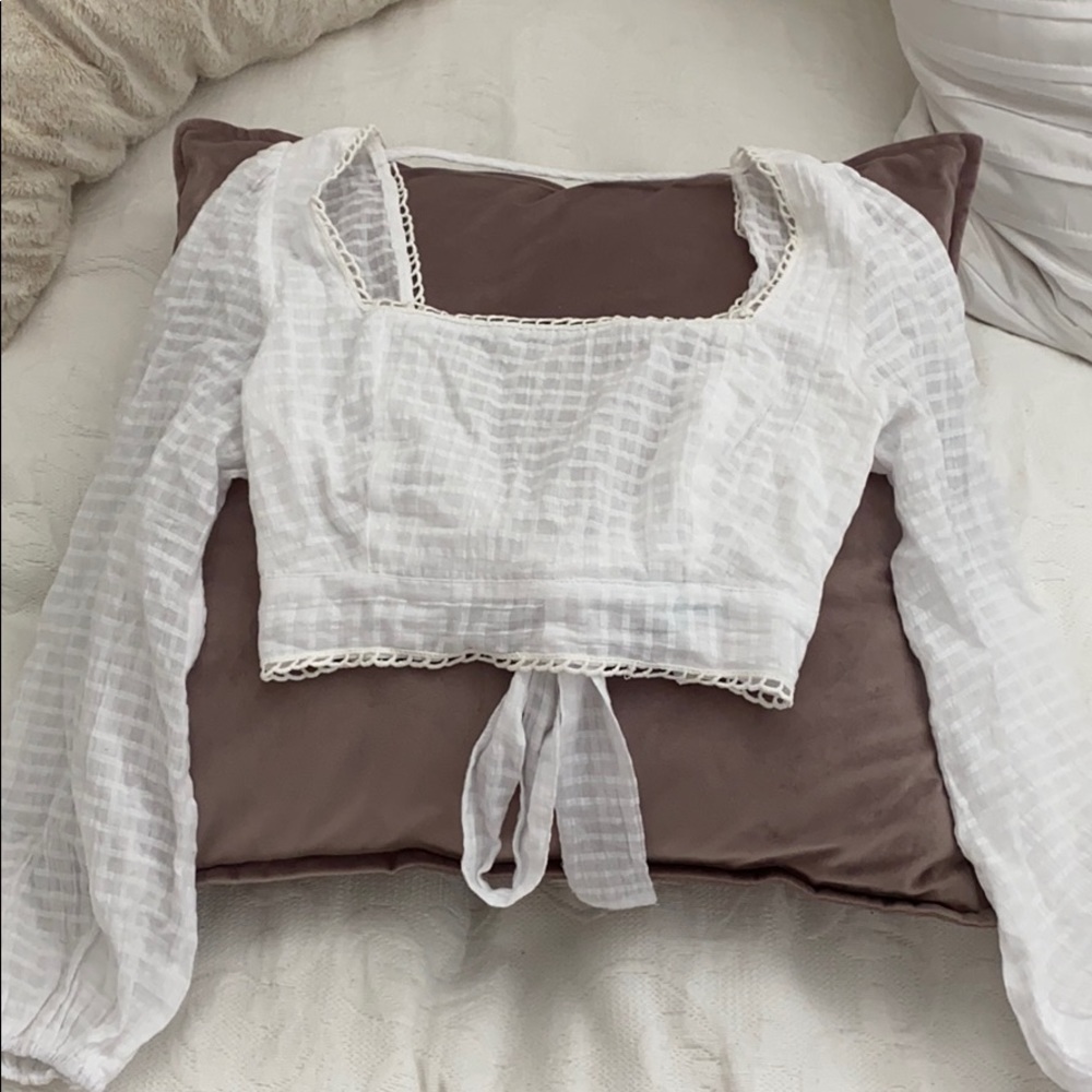 Verge Girl White Shirt